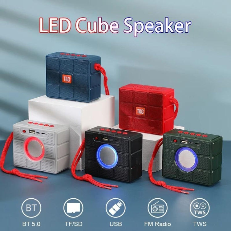 T&G TG311 Lanterna LED Altifalante Bluetooth Portátil, Suporta Cartão TF / FM / AUX 3,5mm / Disco U