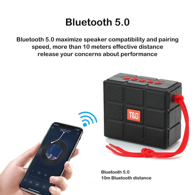 T&G TG311 Lanterna LED Altifalante Bluetooth Portátil, Suporta Cartão TF / FM / AUX 3,5mm / Disco U