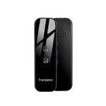 G6 Tradutor de Voz Portátil Instantâneo em Tempo Real Tradutor Multilíngue Assistente Pessoal de Viagem, G6 Cinzento, G6 Preto