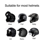 Auriculares Bluetooth para Capacete de Motocicleta T4 BT 5.0 Estéreo Ligação Automática com Suporte para SIRI, T4