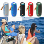 T&G TG287 Altifalante Bluetooth Subwoofer Estéreo Sem Fios Portátil com Luz LED Intermitente FM / TF / USB