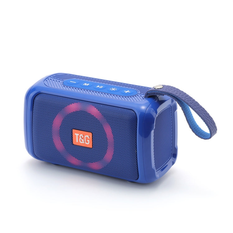 T&G TG193 Altifalante Bluetooth Portátil com Luz LED Subwoofer à Prova de Água para Exterior Suporta Cartão TF / Rádio FM / AUX