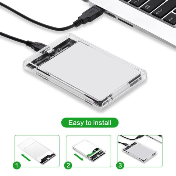 Caixa Portátil SATA de 2,5 Polegadas para USB 3.1 Gen 2