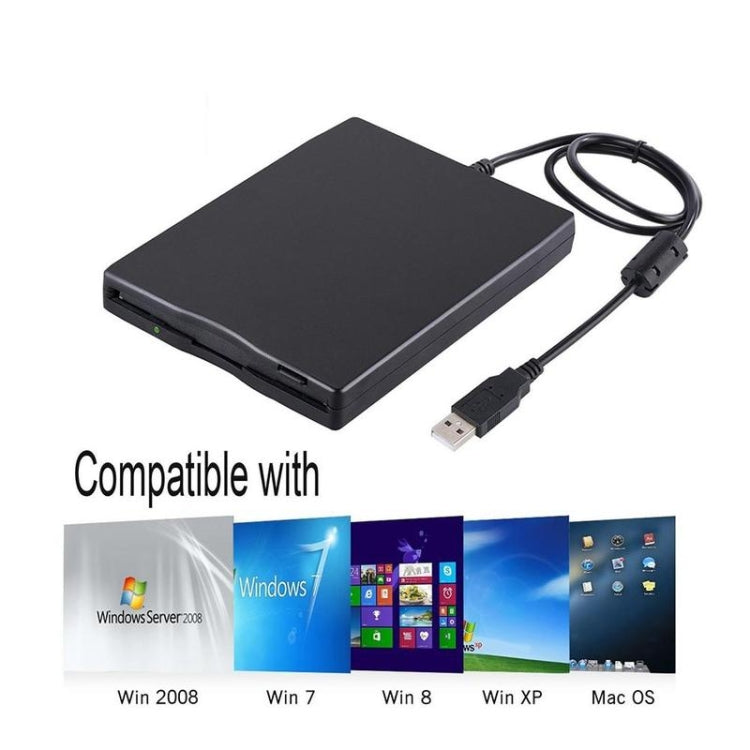 Leitor Portátil de Disquete de 3,5 Polegadas 1.44MB Dispositivo FDD Externo