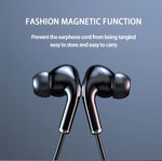 Auricular Estéreo Magnético 960 com Colar e Ecrã LED, Suporta Cartão TF
