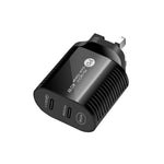 Carregador Rápido PD / Type-C de Porta Dupla 40W para Série iPhone / iPad, Ficha UK, Ficha UK