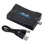 Conversor de Vídeo Composto HDMI para BNC, HDMI para BNC