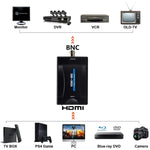 Conversor de Vídeo Composto HDMI para BNC, HDMI para BNC