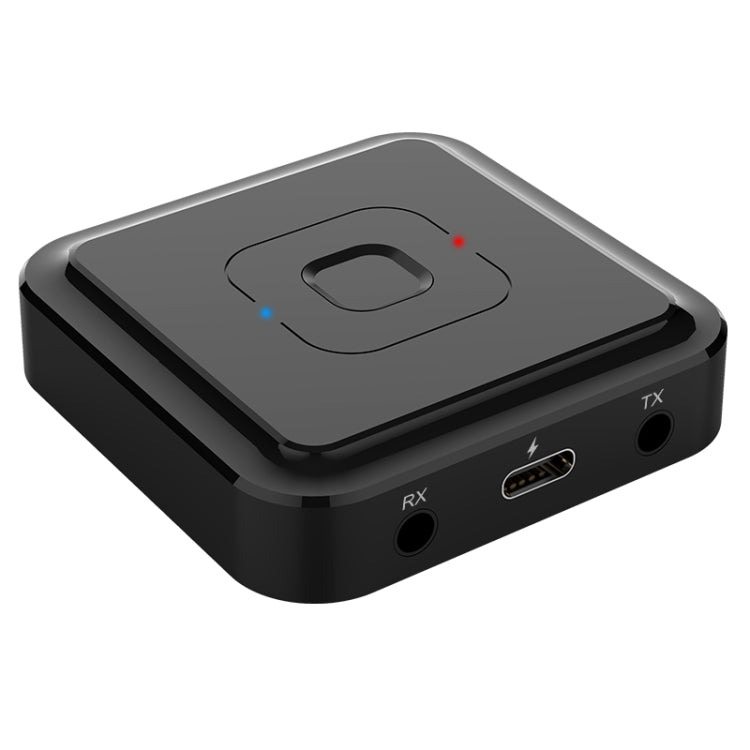 BT-22 Receptor e transmissor Bluetooth 5.1 2 em 1 Suporta chamadas de voz, BT-22