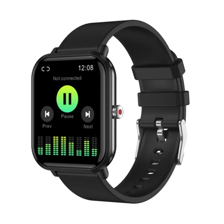 Smartwatch Q9pro ecrã colorido de 1,7 polegadas, à prova de água IP68, Suporta monitorização de temperatura/ritmo cardíaco/pressão arterial/oxigénio no sangue/sono