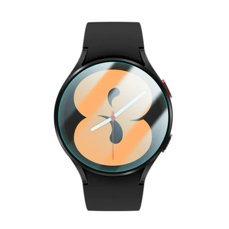 Para Samsung Galaxy Watch4 44mm ENKAY Hat-Prince Protetor de Ecrã Cristal Anti-riscos, Filme para Relógio, 1 UN, 2 UN