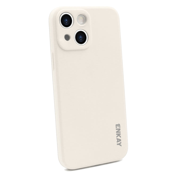 Hat-Prince ENKAY Liquid Silicone Shockproof Protective Case Cover for iPhone 13 mini, For iPhone 13 mini