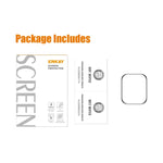 ENKAY Hat-Prince Filme Protetor de Ecrã HD de Cobertura Total 3D Borda Suave PC + PMMA Para Apple Watch Series 9 / 8 / 7 45mm, 1 UN, 2 UN, 5 UN, 10 UN