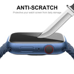 ENKAY Hat-Prince Filme Protetor de Ecrã HD de Cobertura Total 3D Borda Suave PC + PMMA Para Apple Watch Series 9 / 8 / 7 45mm, 1 UN, 2 UN, 5 UN, 10 UN