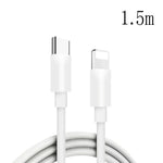 Cabo de Carregamento Rápido e Sincronização de Dados PD20W USB-C / Type-C para 8 Pinos para iPhone 13 / 12 Series, 1m, 1,5m, 2m