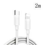 Cabo de Carregamento Rápido e Sincronização de Dados PD20W USB-C / Type-C para 8 Pinos para iPhone 13 / 12 Series, 1m, 1,5m, 2m