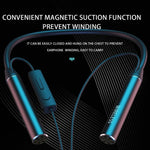 Auriculares Desportivos Estéreo In-ear GYM530 com Cancelamento de Ruído, Colar Magnético, Suporta Mãos Livres / Cartão TF