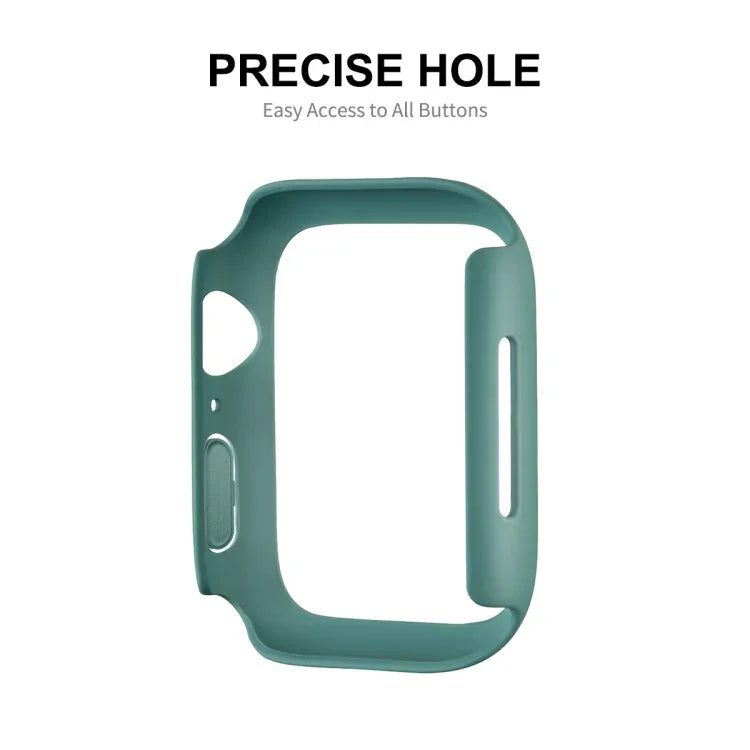 ENKAY Hat-Prince Filme Protetor de Ecrã HD PMMA de Cobertura Total + Moldura PC para Apple Watch Series 7 45mm