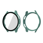 ENKAY Hat-Prince Full Coverage PC Frame + Tempered Glass Protector Composite Case for Samsung Galaxy Watch4 40mm