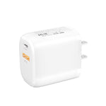 CS-20W Carregador Rápido Mini Portátil com Duas Portas PD3.0 + QC3.0, Carregador
