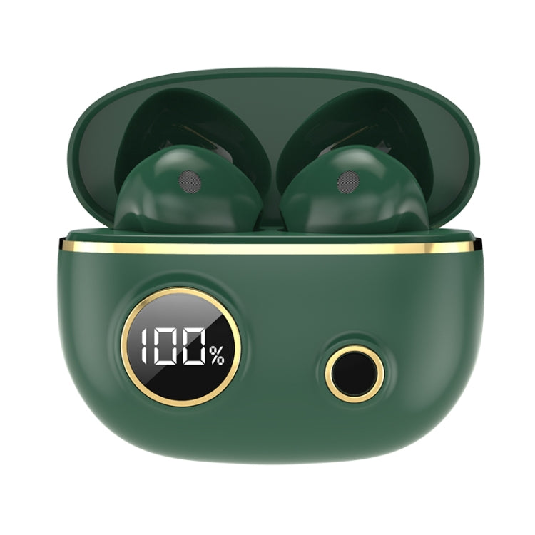 Auriculares TWS PRO100 Bluetooth 5.2 com Cancelamento de Ruído, Impermeáveis, Estéreo 9D para Desporto com Caixa de Carregamento