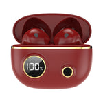 Auriculares TWS PRO100 Bluetooth 5.2 com Cancelamento de Ruído, Impermeáveis, Estéreo 9D para Desporto com Caixa de Carregamento