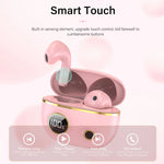 Auriculares TWS PRO100 Bluetooth 5.2 com Cancelamento de Ruído, Impermeáveis, Estéreo 9D para Desporto com Caixa de Carregamento