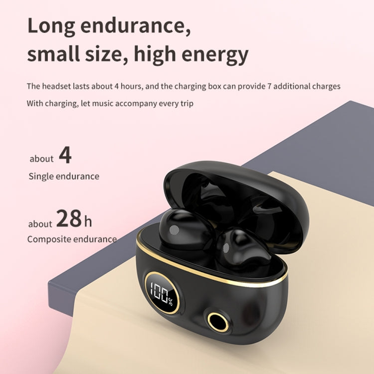 Auriculares TWS PRO100 Bluetooth 5.2 com Cancelamento de Ruído, Impermeáveis, Estéreo 9D para Desporto com Caixa de Carregamento
