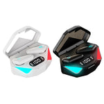 Auricular TWS-Y04 Bluetooth 5.0 TWS Binaural True Stereo com Controlo Tátil e Estojo de Carregamento LED para Jogos