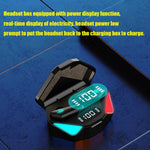 Auricular TWS-Y04 Bluetooth 5.0 TWS Binaural True Stereo com Controlo Tátil e Estojo de Carregamento LED para Jogos
