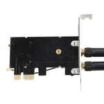 Adaptador de Antena Dupla TXB001 Cartão PCIE-1X para NGFF-Ekey