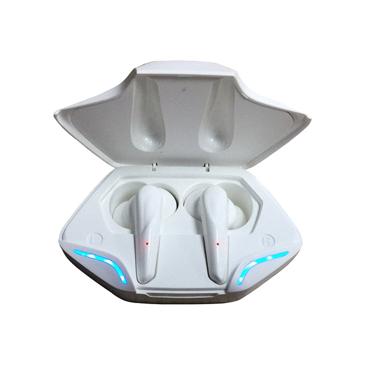 Auricular TWS-G11 Bluetooth 5.0 TWS Estéreo para Jogos de Baixa Latência com LED Cool