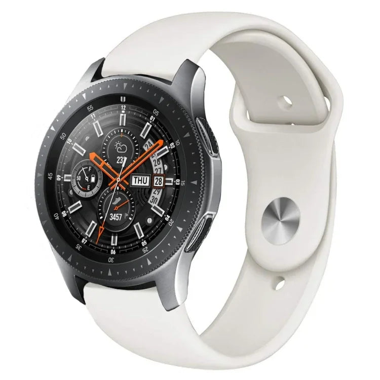 Correia de Silicone Monocromática para Apply Samsung Galaxy Watch Active 22mm