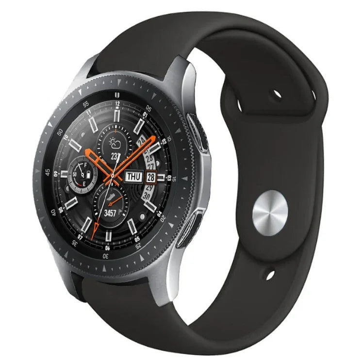 Correia de Silicone Monocromática para Apply Samsung Galaxy Watch Active 22mm