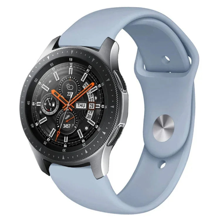 Correia de Silicone Monocromática para Apply Samsung Galaxy Watch Active 22mm