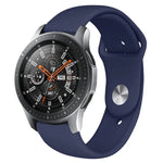 Correia de Silicone Monocromática para Apply Samsung Galaxy Watch Active 22mm