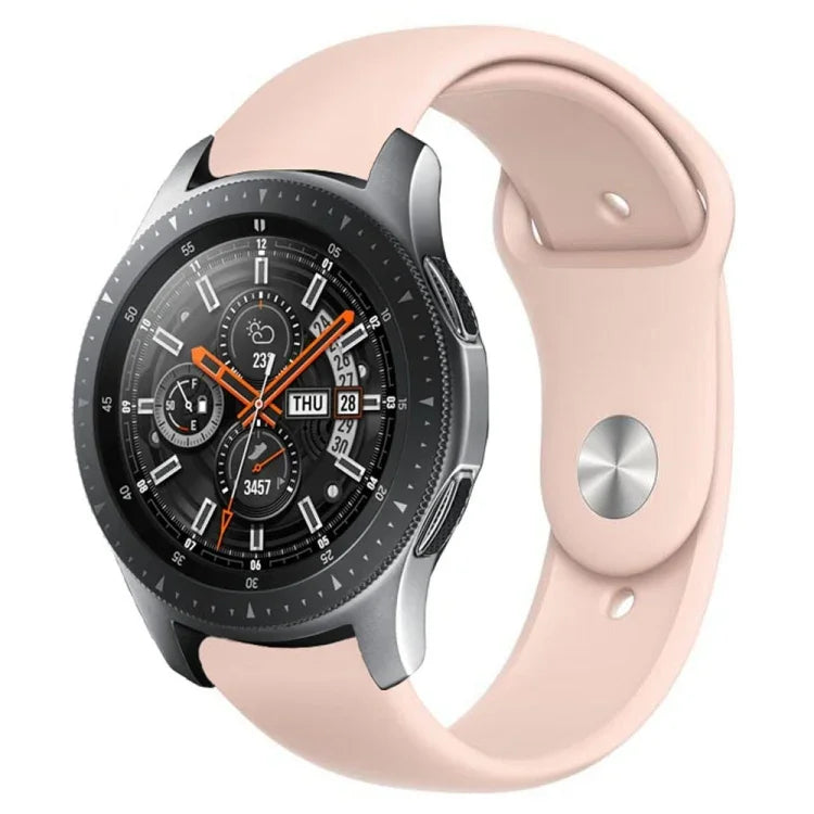 Correia de Silicone Monocromática para Apply Samsung Galaxy Watch Active 22mm