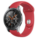 Correia de Silicone Monocromática para Apply Samsung Galaxy Watch Active 22mm