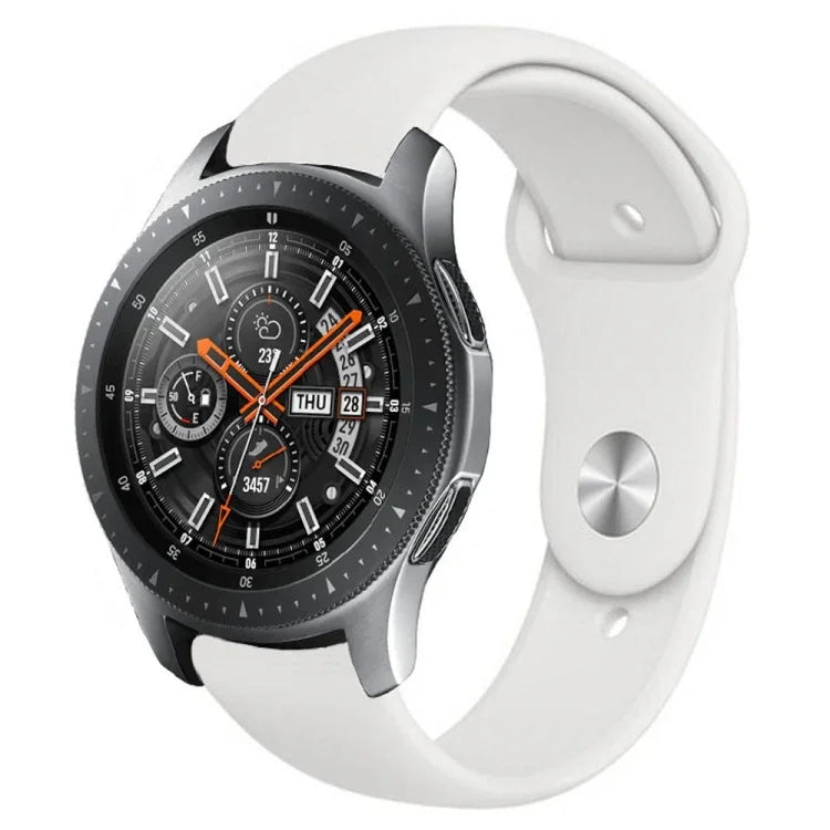 Correia de Silicone Monocromática para Apply Samsung Galaxy Watch Active 22mm