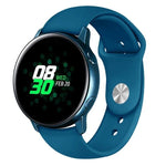 Correia de Silicone Monocromática para Apply Samsung Galaxy Watch Active 22mm