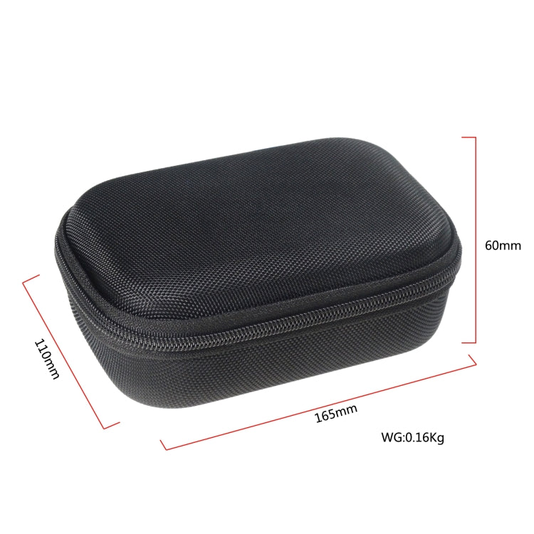 JD-344646 Bolsa de Armazenamento Portátil Antichoque para Altifalante Bluetooth JBL GO3 para Exterior, com Mosquetão