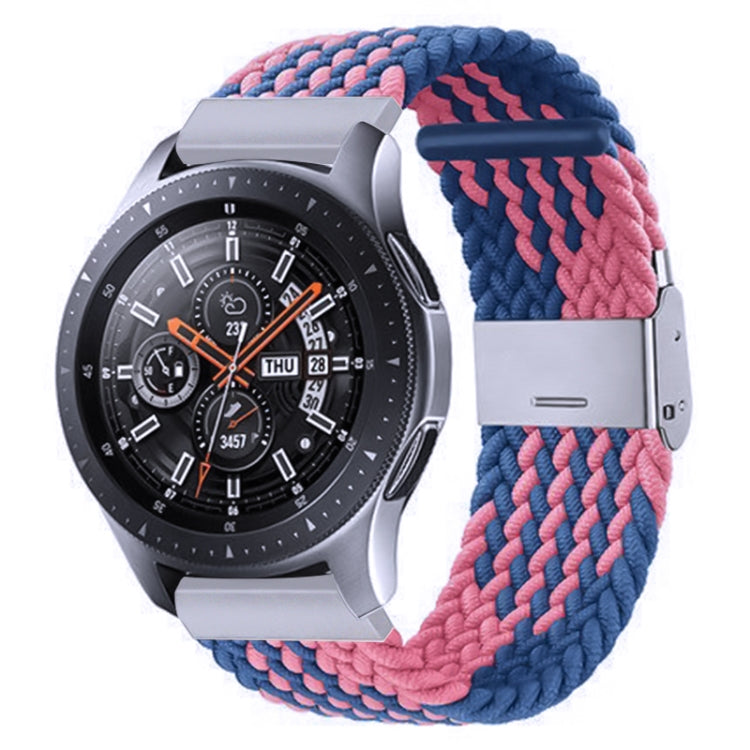 Correia trançada de nylon com fivela metálica para Galaxy Watch 4 20mm, 20mm