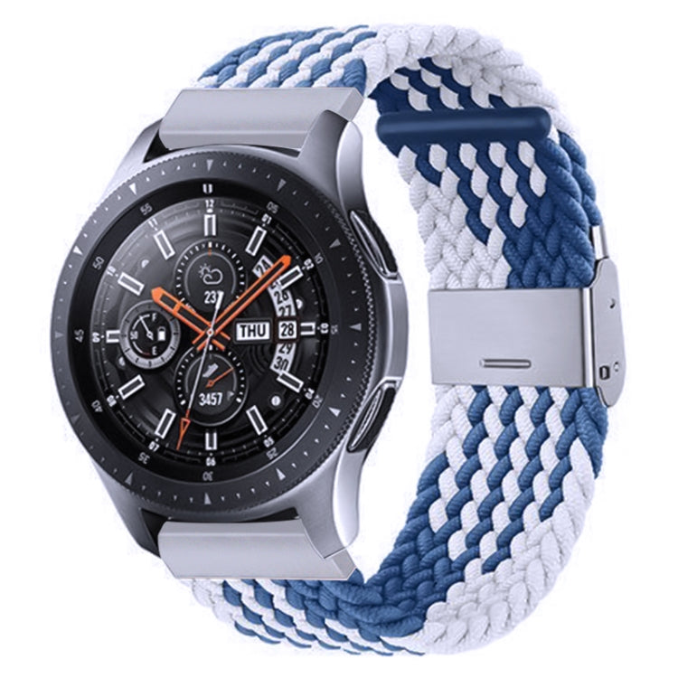 Correia trançada de nylon com fivela metálica para Galaxy Watch 4 20mm, 20mm