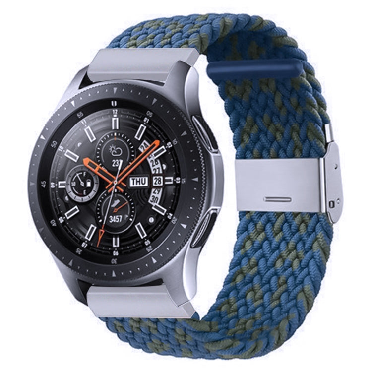 Correia trançada de nylon com fivela metálica para Galaxy Watch 4 20mm, 20mm