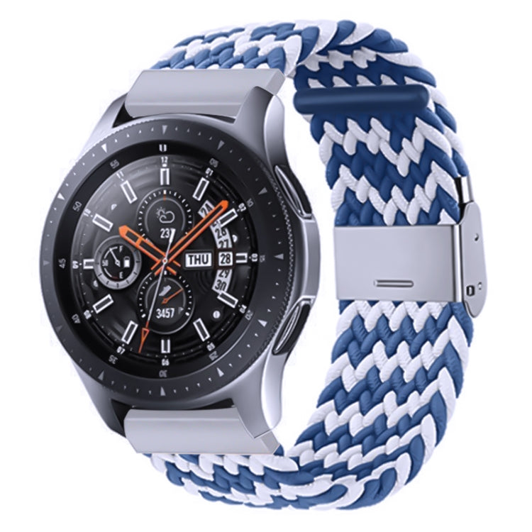 Correia trançada de nylon com fivela metálica para Galaxy Watch 4 20mm, 20mm