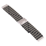 Correia trançada de nylon com fivela metálica para Galaxy Watch 4 20mm, 20mm