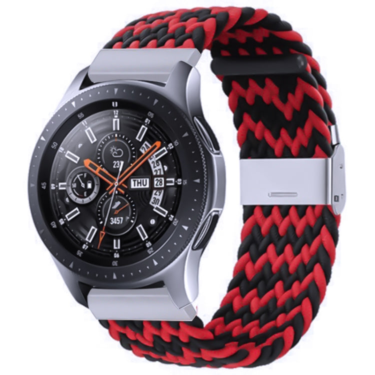 Correia trançada de nylon com fivela metálica para Galaxy Watch 4 20mm, 20mm
