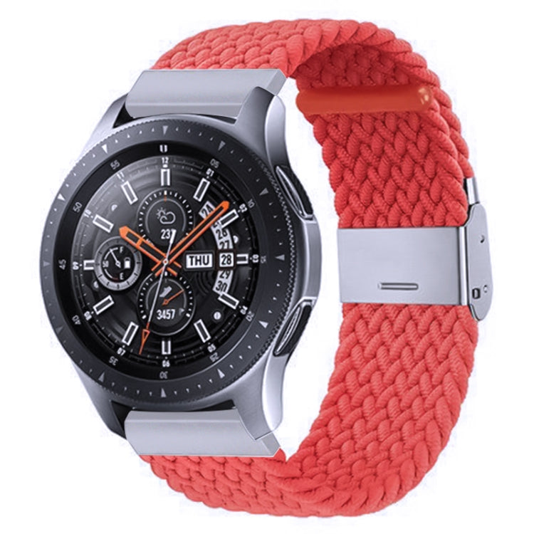 Correia trançada de nylon com fivela metálica para Galaxy Watch 4 20mm, 20mm