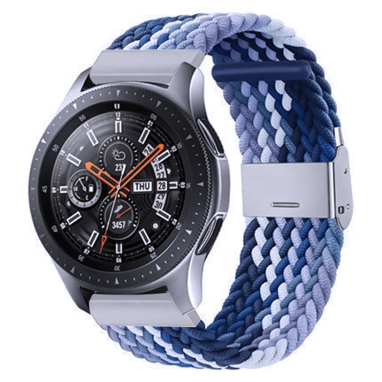 Correia trançada de nylon com fivela metálica para Galaxy Watch 4 20mm, 20mm