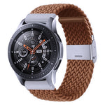 Correia trançada de nylon com fivela metálica para Galaxy Watch 4 20mm, 20mm